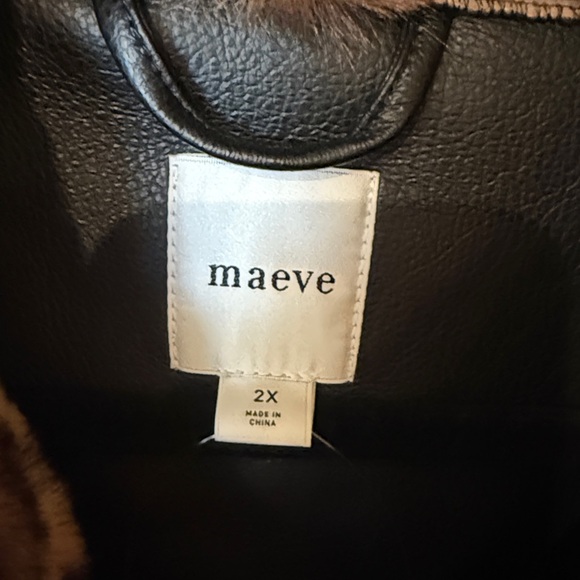 Maeve Leopard Print Teddy Jacket - Picture 2 of 3